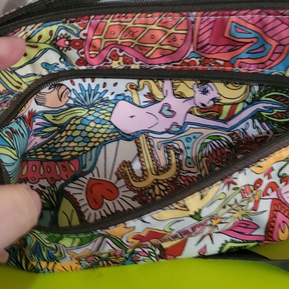 Sasha underwater mermaid in a Octopus's Garden lesportsac